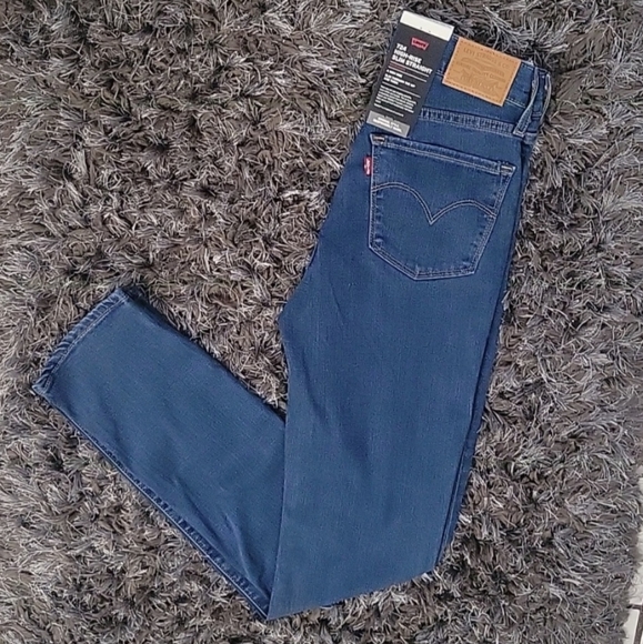 724 HIGH RISE SLIM STRAIGHT FIT WOMEN'S JEANS Size 25x30 - Picture 3 of 11